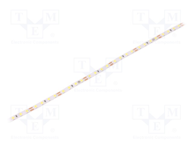 LED tape; white cold; LED/m: 120; SMD; 2835; 24V; W: 5mm; 120°; D: 2mm