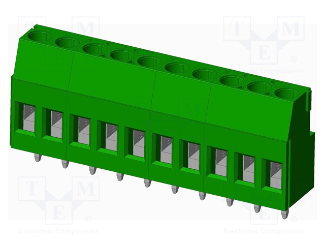 Connector: PCB terminal block; terminal; Plating: tinned; on PCBs