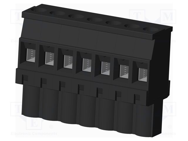 Connector: pluggable terminal block; plug; female; angled 90°