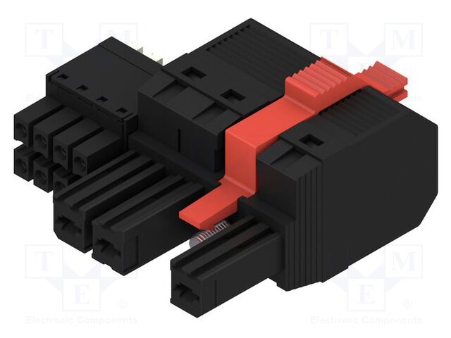 Pluggable terminal block