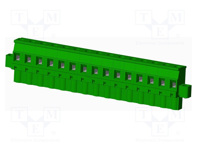 Connector: pluggable terminal block; plug; female; angled 90°
