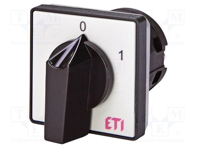 Switch: cam switch; Stabl.pos: 2; 16A; 0-1; for building in; Pos: 2