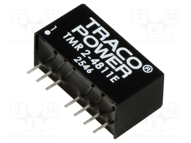 Converter: DC/DC; 2W; Uin: 36÷75V; Uout: 5VDC; Iout: 400mA; SIP8; 4.8g