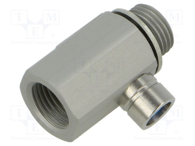 Breather valve; 0÷10bar; Mat: anodized aluminium; 165l/min