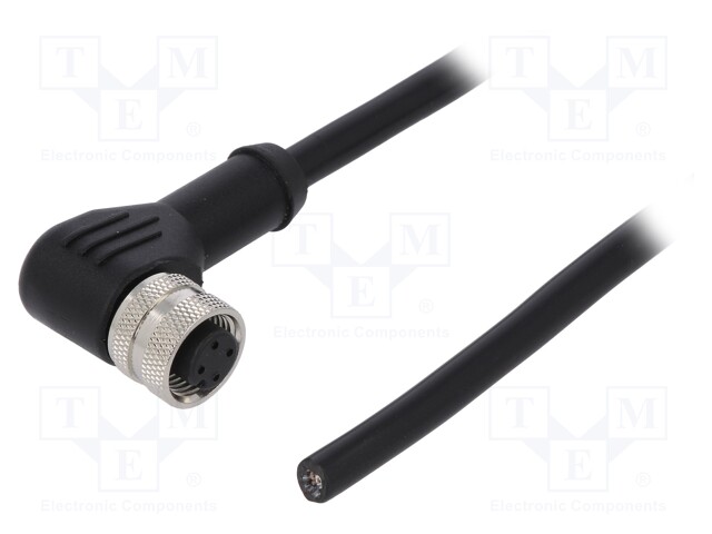 Plug; M12; PIN: 4; female; A code-DeviceNet / CANopen; IP65/IP67