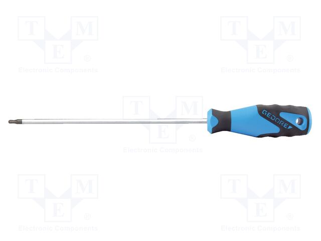 Screwdriver: standard; spherical,Torx®; T15