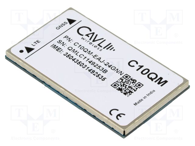 Module: LTE; Down: 10Mbps; Up: 5Mbps; LGA; SMD; 2G,GNSS,LTE CAT1