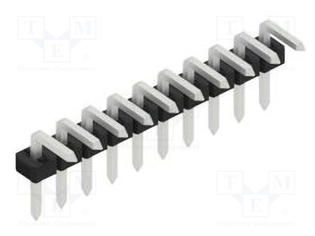 Connector: pin strips; pin header; male; PIN: 10; 2mm; THT; 1x10