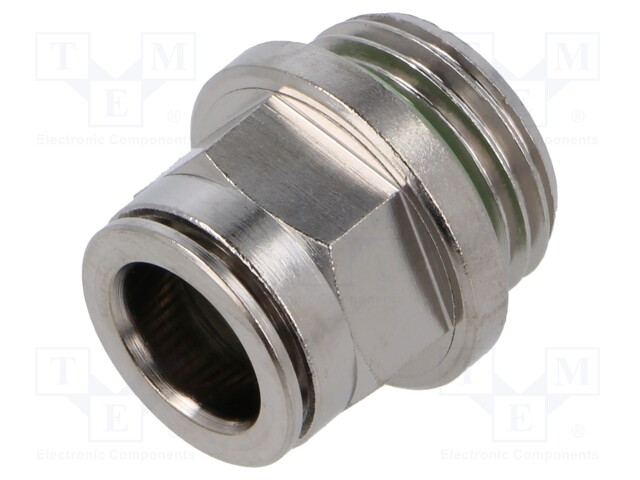 Push-in fitting; straight; G 1/2"; outside; -0.95÷20bar