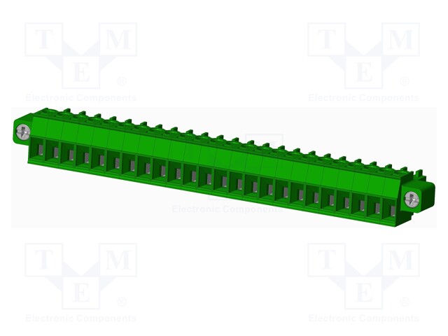 Connector: pluggable terminal block; plug; female; straight; 10A