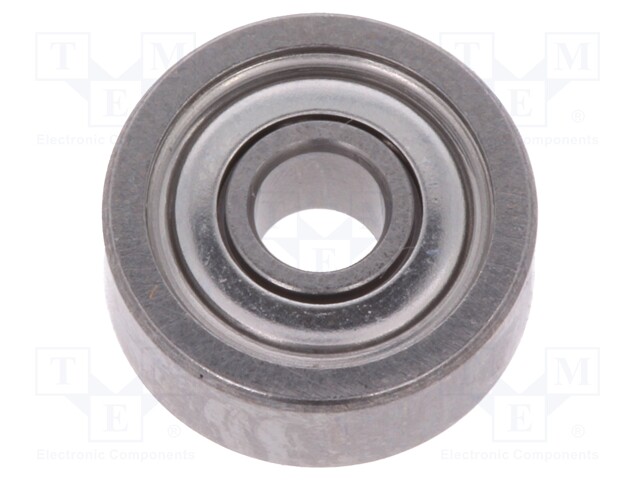 Bearing: single row deep groove ball; Øint: 3mm; Øout: 10mm; W: 4mm
