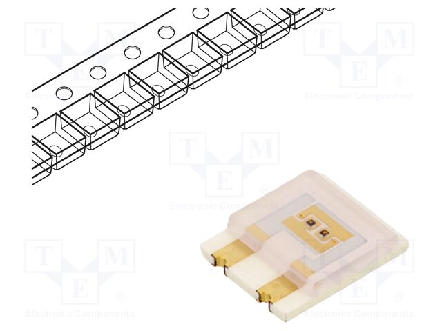IR transmitter; 660nm,905nm; 135°; 1.6÷2.4/1÷1.8VDC; SMD; 50mA