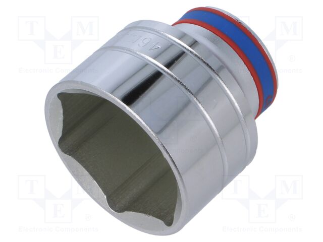 Wrench; socket spanner; 1/2"; short