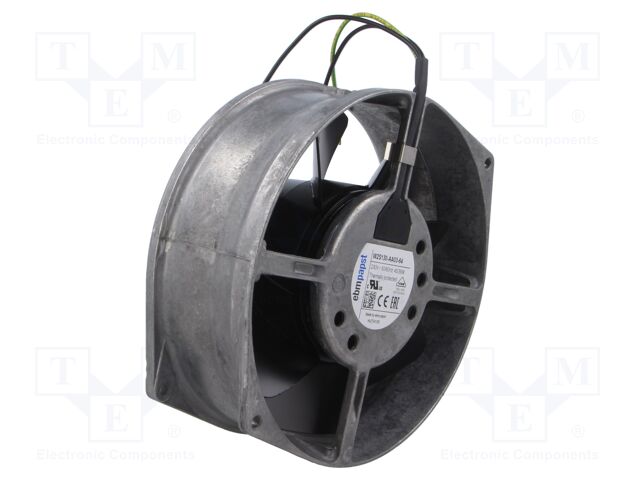 Fan: AC; axial; 230VAC; Ø172x55mm; ball; 2800rpm; IP20; Len: 0.11m