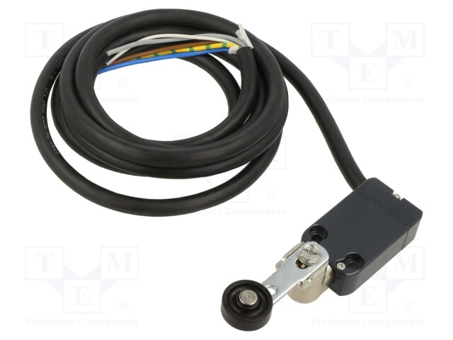 Limit switch; NO + NC; 10A; max.250VAC; max.250VDC; lead 2m; IP67