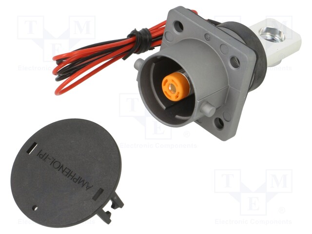 Connector: DC supply; female; screw; Mech.durability: 100cycles