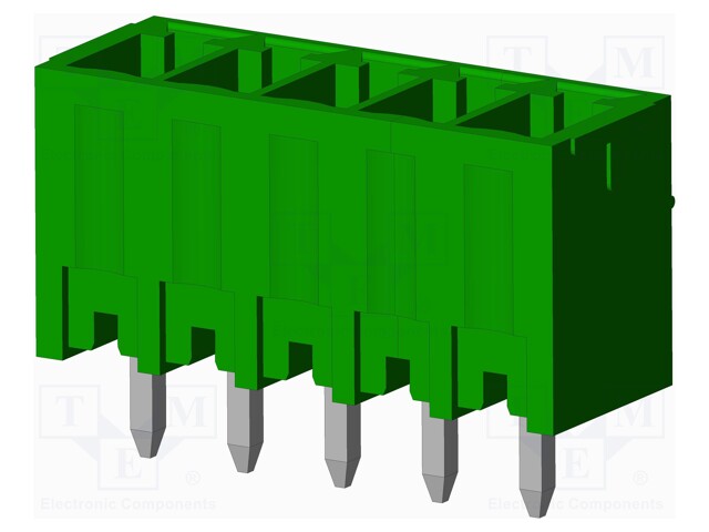 Connector: pluggable terminal block; socket; male; straight; THT