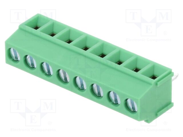Connector: PCB terminal block; terminal; straight; on PCBs; 10A