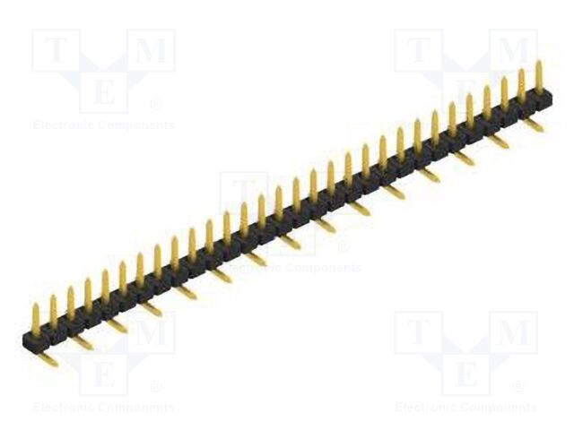 Connector: pin strips; pin header; male; PIN: 30; 2mm; SMT; 1x30