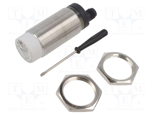 Sensor: capacitive; Range: 4÷25mm; 20÷250VAC; OUT: SCR; Housing: M30