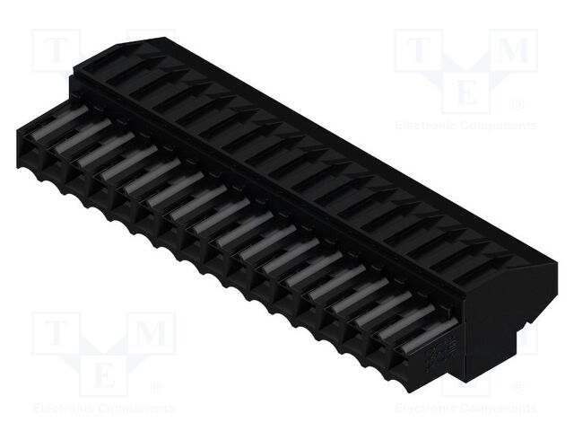 Pluggable terminal block
