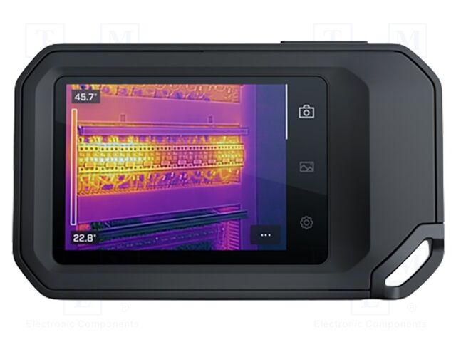 Infrared camera; colour,LCD 3,5"; 320x240; -20÷450°C; IP54; ≤50mK