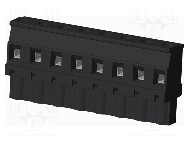 Connector: pluggable terminal block; plug; female; angled 90°