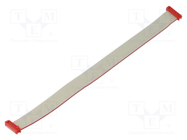 Ribbon cable with connectors