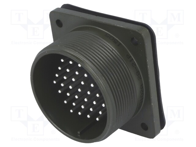 Connector: circular; Series: DS/MS; socket; male; PIN: 37; soldering