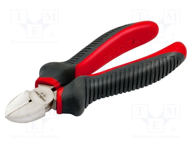 Pliers; side,cutting; ergonomic two-component handles; 160mm