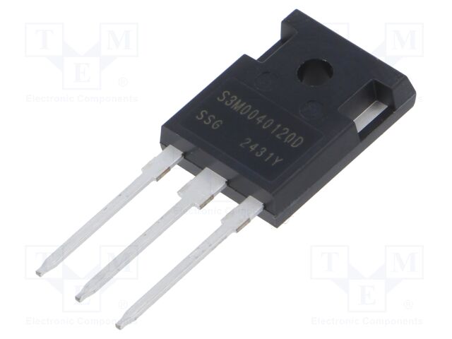 Transistor: N-MOSFET; SiC; unipolar