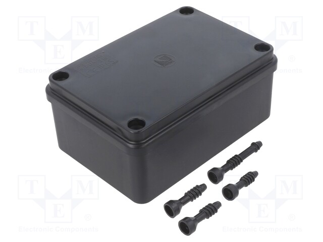 Enclosure: multipurpose; X: 80mm; Y: 120mm; Z: 50mm; ABS,polystyrene