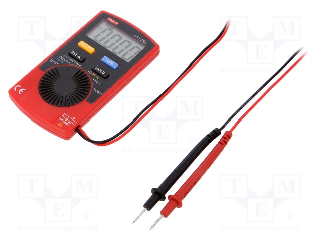 Digital multimeter; LCD (4000); VDC: 1m÷4/40/400/600V; 0.1÷99.9%