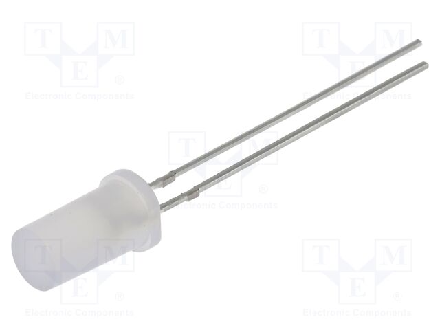 LED; blue,orange; 5mm; 180°; Front: convex; 2.1÷2.6VDC,2.9÷3.4VDC