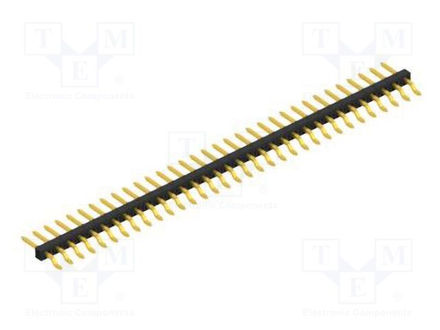 Connector: pin strips; pin header; male; PIN: 33; 2mm; SMT; 1x33