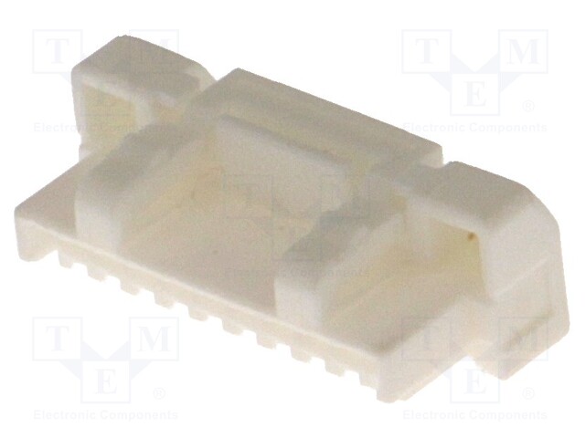 Plug; wire-board; female; CLIK-Mate; 1.25mm; PIN: 10; w/o contacts