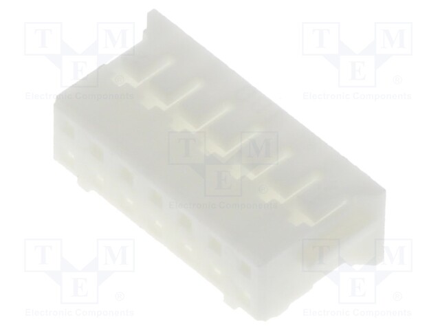 Plug; wire-board; female; PHD; 2mm; PIN: 14; w/o contacts; for cable