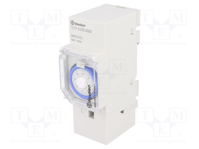 Programmable time switch; 30min÷24h; SPDT; 250VAC/16A; 230VAC