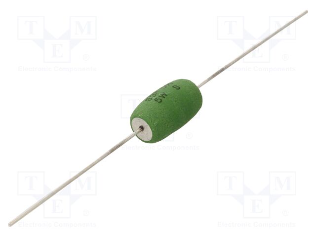 Resistor: wire-wound; THT; 33Ω; 5W; ±5%; Ø7.5x18mm; axial