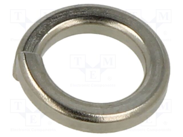 Washer; spring; M6; D=9.9mm; h=1.6mm; acid resistant steel A4