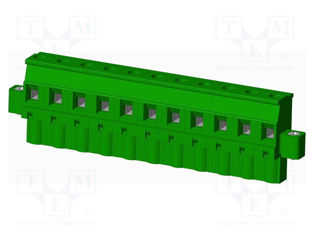 Connector: pluggable terminal block; plug; female; angled 90°