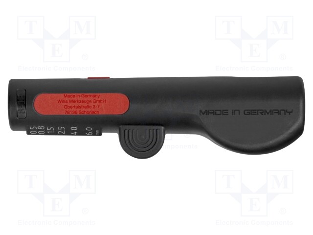 Stripping tool; Wire: round; Length: 125mm