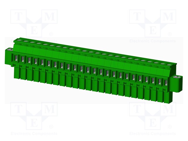 Connector: pluggable terminal block; plug; female; angled 90°