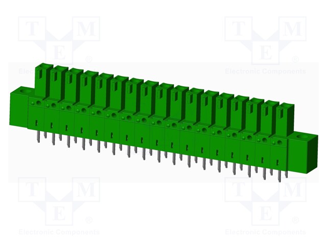 Connector: pluggable terminal block; socket; female; straight