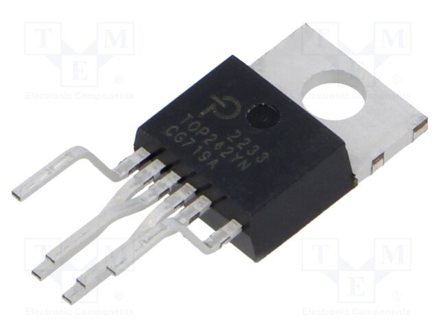 IC: PMIC; AC/DC switcher,SMPS controller; 66÷132kHz; TO220-5