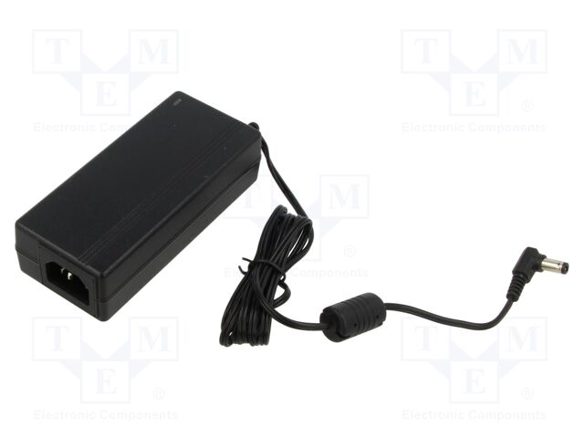 Power supply: switching; 24VDC; 2.7A; Out: 5,5/2,5; 65W; 90÷264VAC