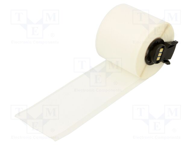 Tape; 48.26mm; 15.24m; white; self-adhesive; -40÷120°C