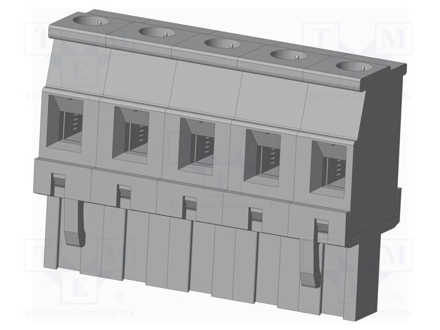 Connector: pluggable terminal block; plug; female; angled 90°
