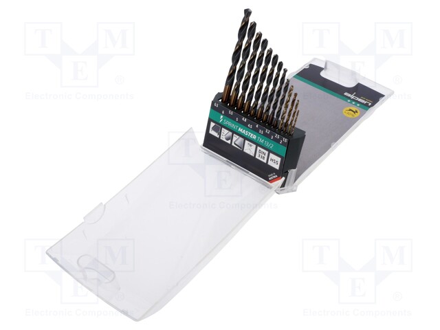 Drill set; Application: aluminium,metal,steel,copper alloy