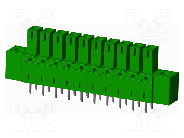 Connector: pluggable terminal block; socket; female; straight